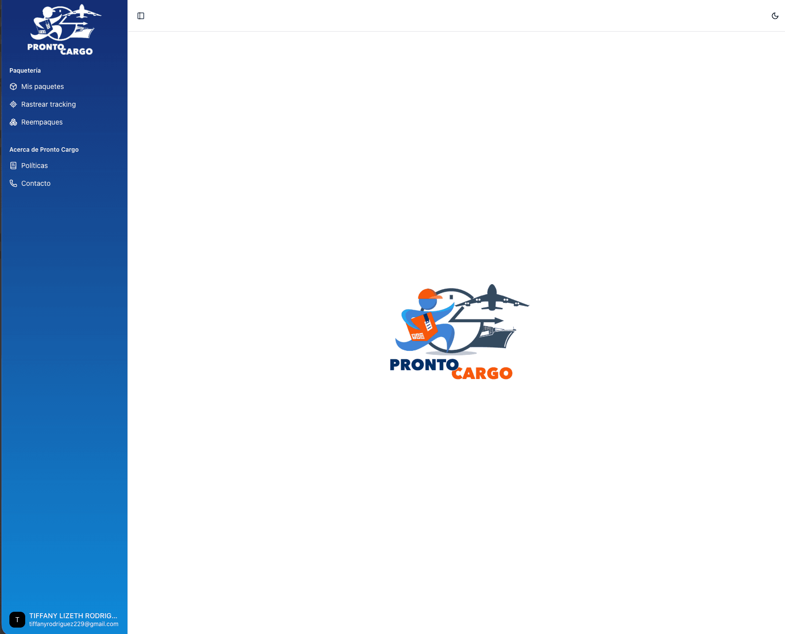 Pronto Cargo Portal 1