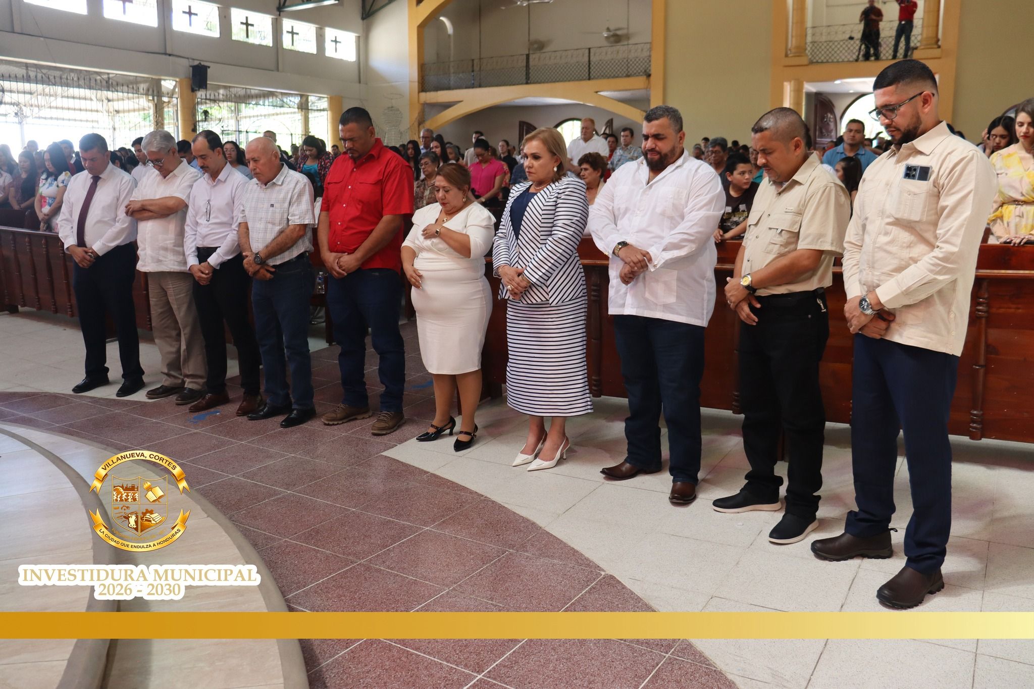 Corporación Municipal 2026-2030 participa de la Misa de Acciòn de Gracias en la Parroquia San Ramón Nonato 